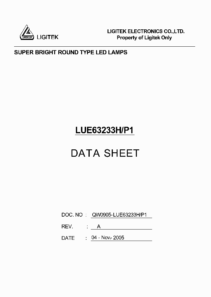 LUE63233H-P1_1072329.PDF Datasheet