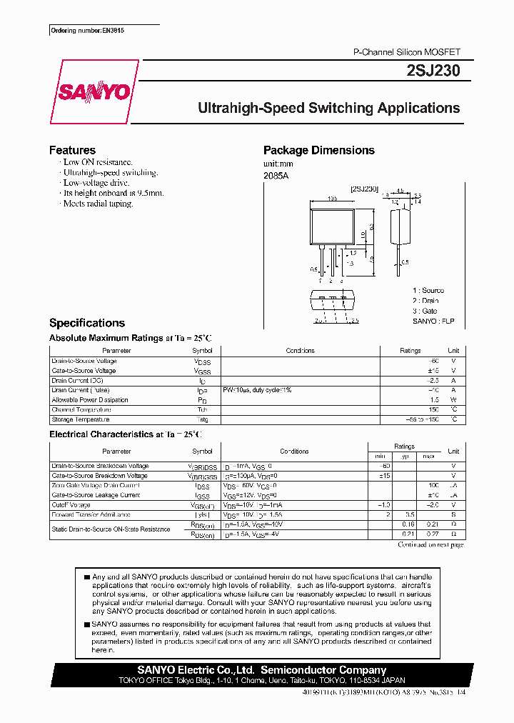 2SJ230_959263.PDF Datasheet