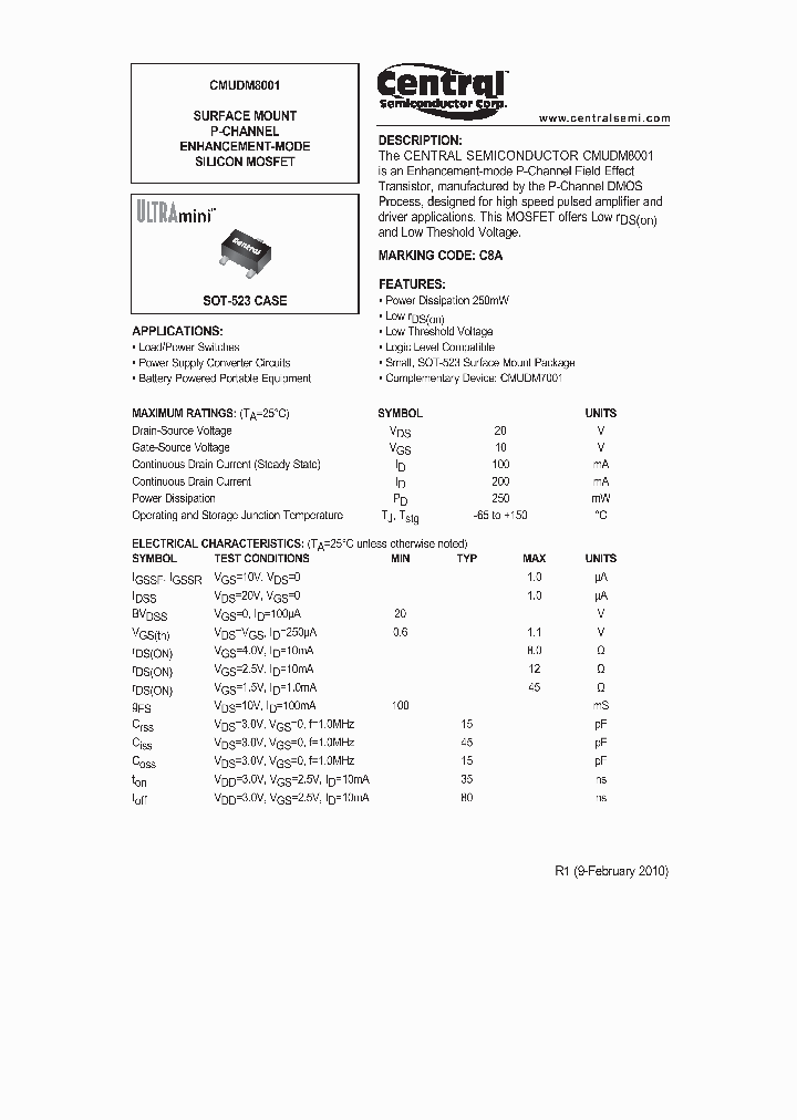 CMUDM8001_1102067.PDF Datasheet