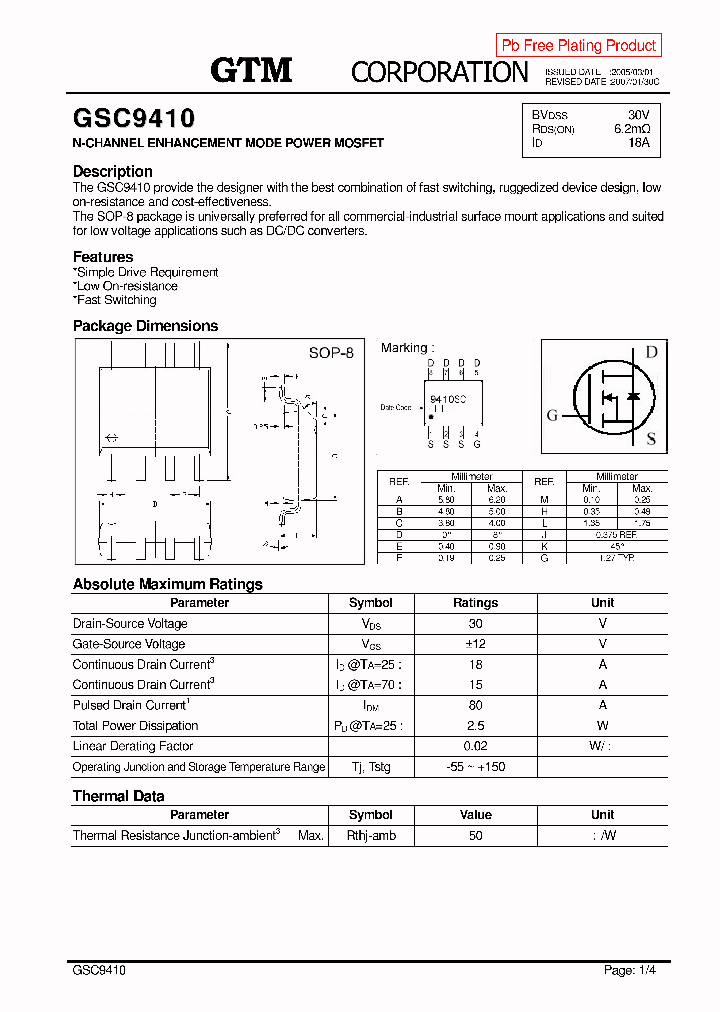 GSC9410_1106088.PDF Datasheet