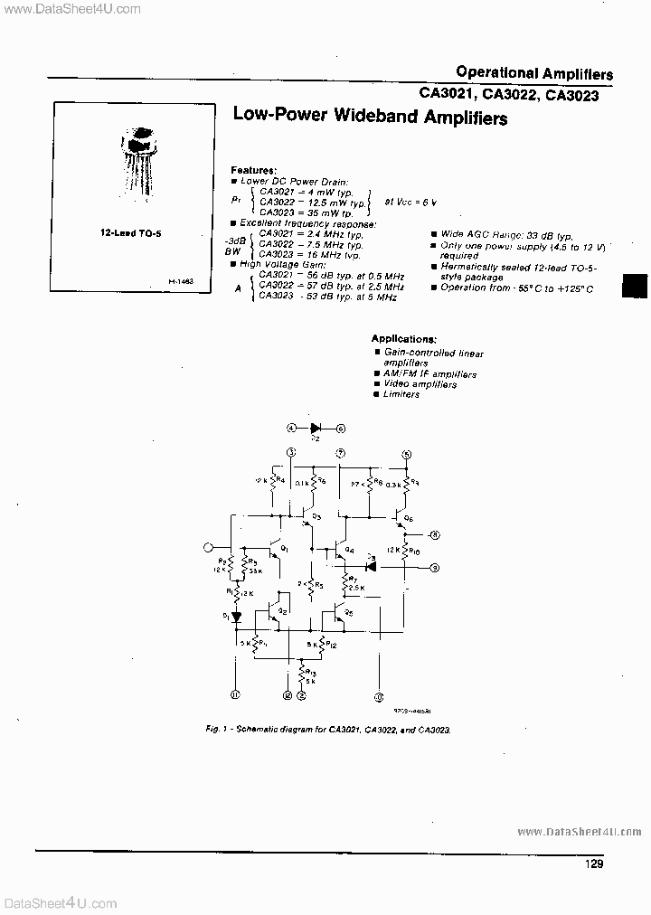 CA3022_774754.PDF Datasheet