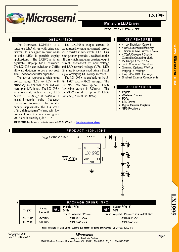 LX1995-1CSE-TR_1106698.PDF Datasheet