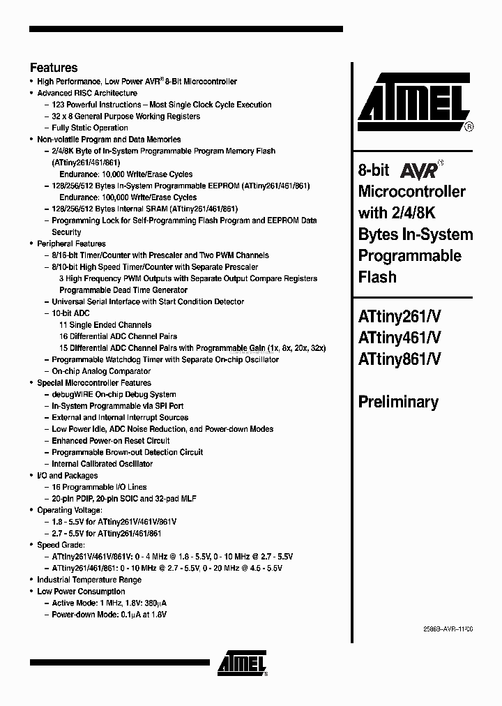 ATTINY261_780731.PDF Datasheet