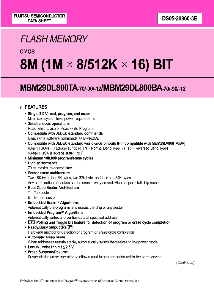 MBM29DL800TA-12_1112728.PDF Datasheet