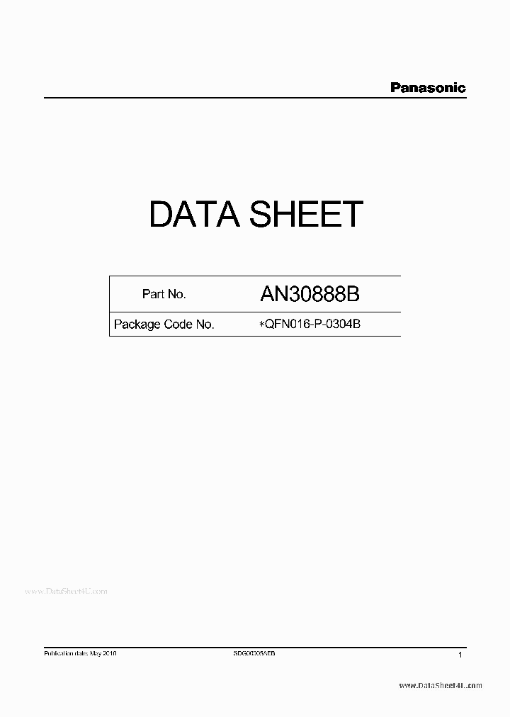 AN30888B_781141.PDF Datasheet