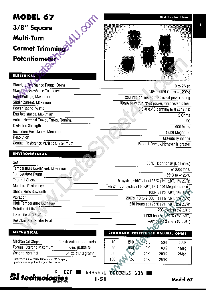 67WFXXX_826123.PDF Datasheet