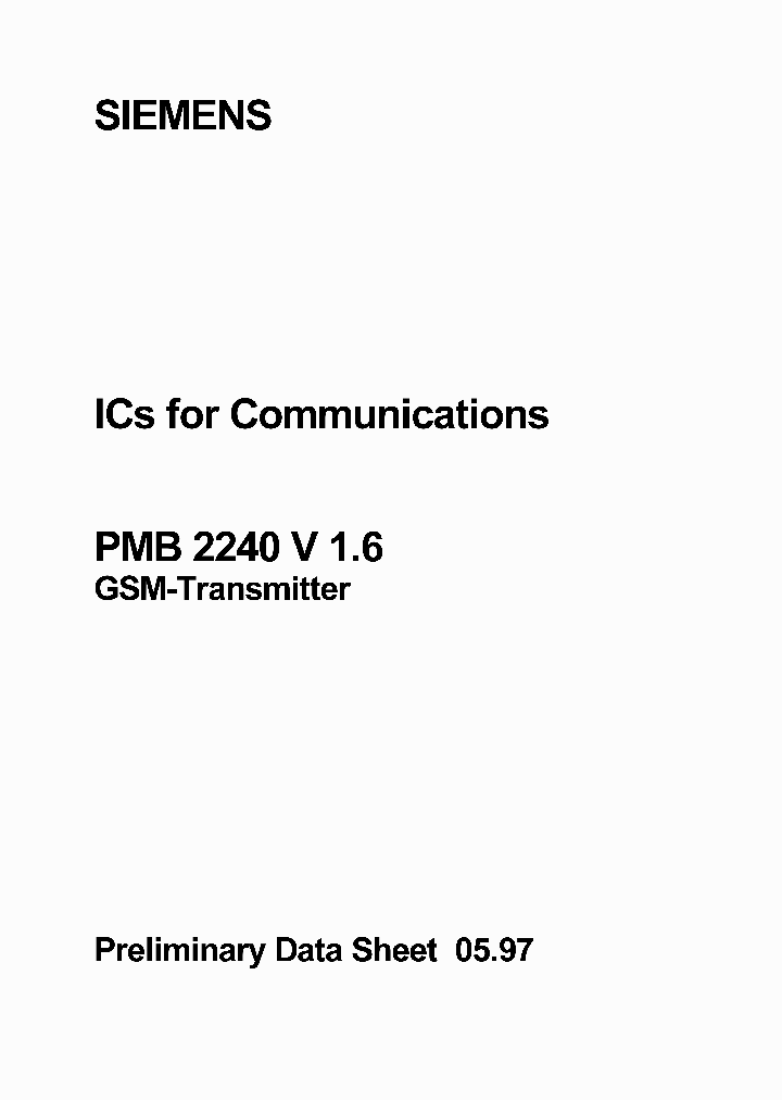 PMB2240_829331.PDF Datasheet
