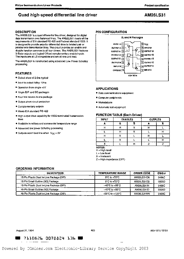 AM26LS31IN_706225.PDF Datasheet