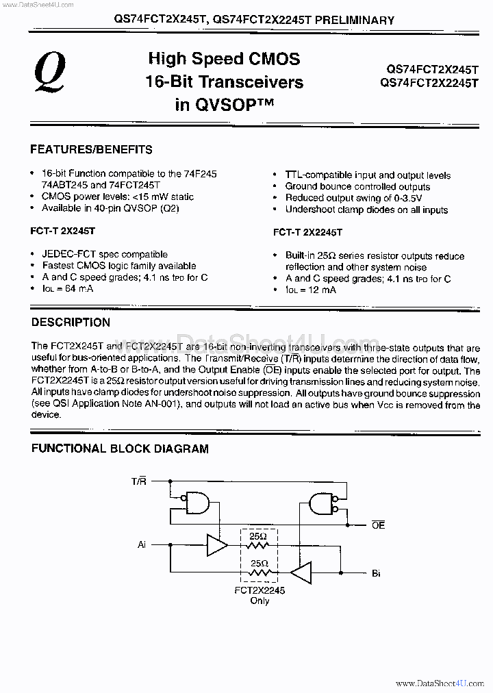 QS74FCT2X2245T_834203.PDF Datasheet