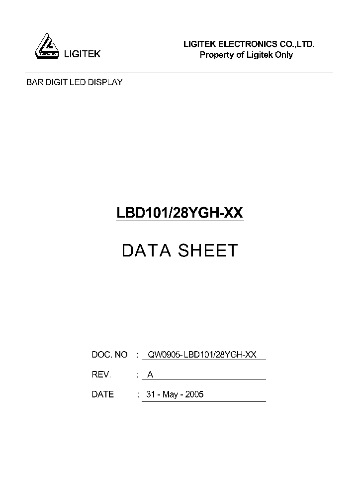 LBD101-28YGH-XX_1130569.PDF Datasheet