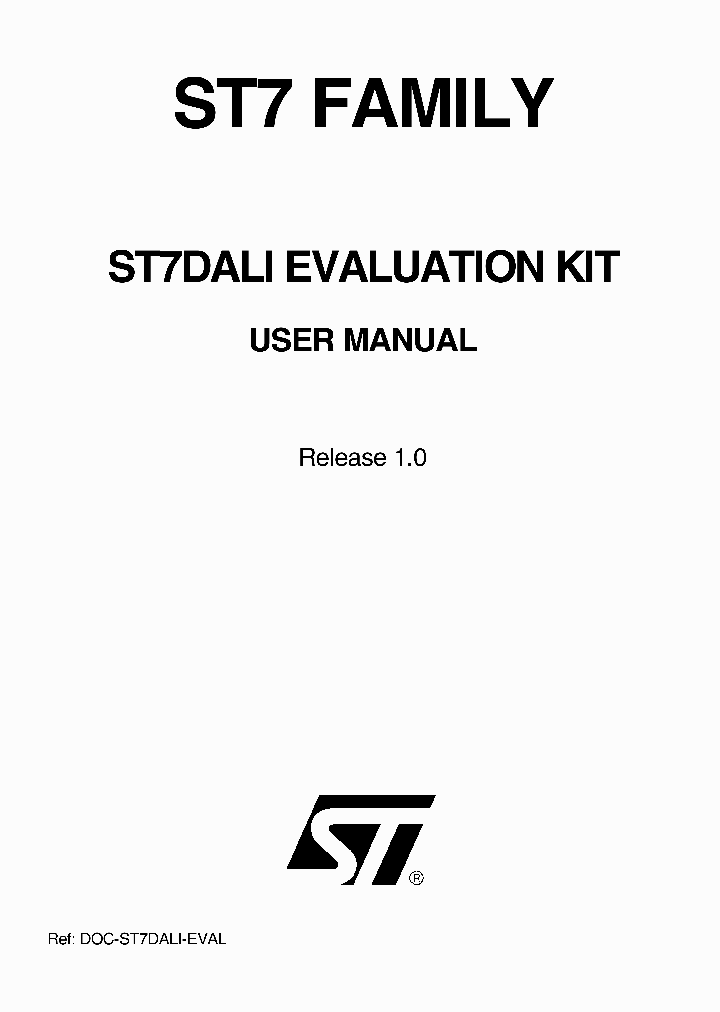 ST7DALI-EVAL_712695.PDF Datasheet