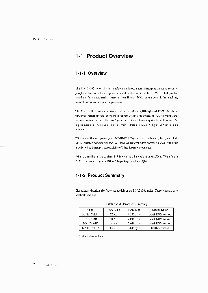 MN101C01D_856964.PDF Datasheet