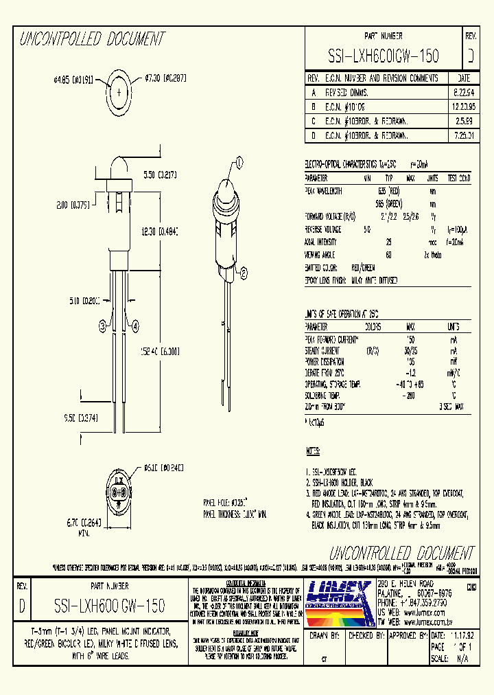 SSI-LXH600IGW-150_714405.PDF Datasheet