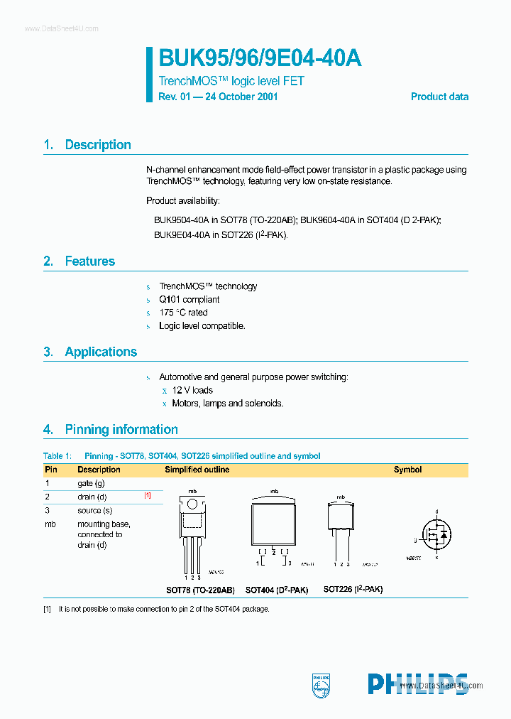 BUK9504-40A_859503.PDF Datasheet