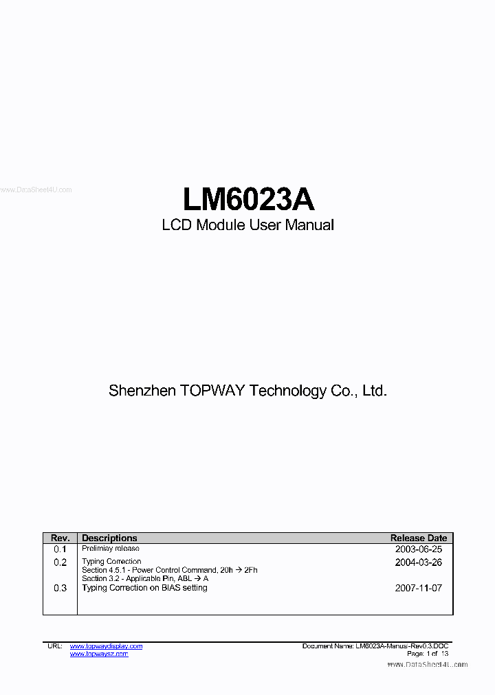 LM6023A_867404.PDF Datasheet