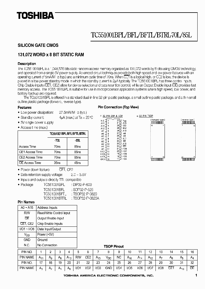 TC551001_720761.PDF Datasheet