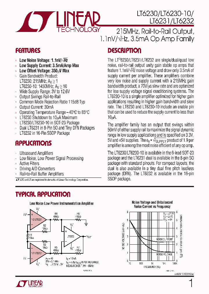 LT6231_1234293.PDF Datasheet