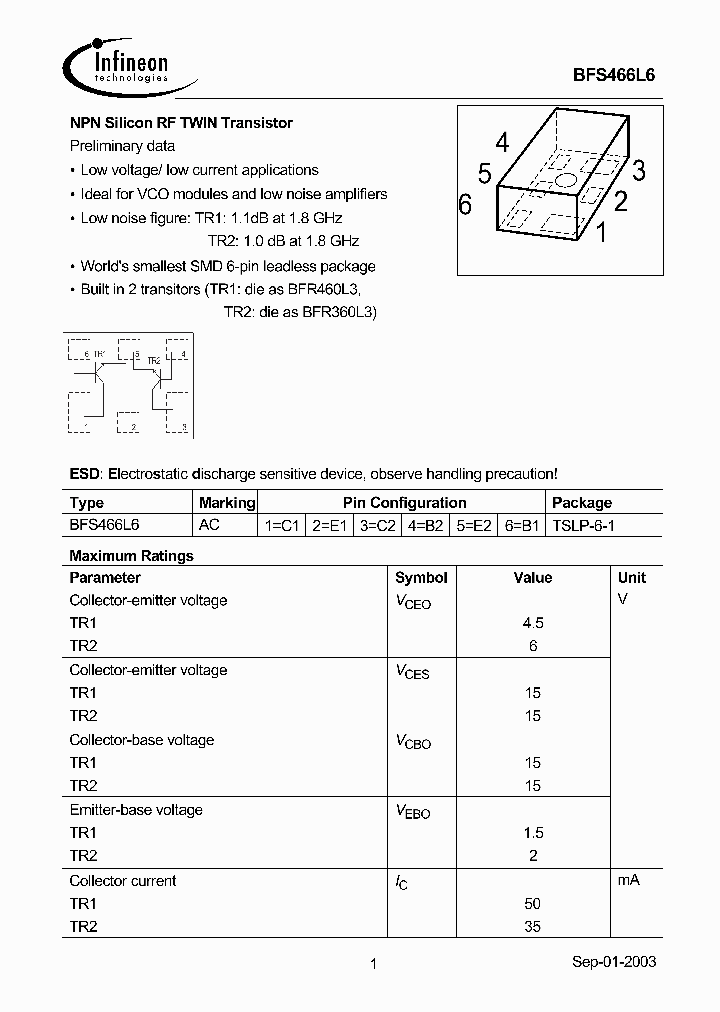 BFS466L6_1245612.PDF Datasheet