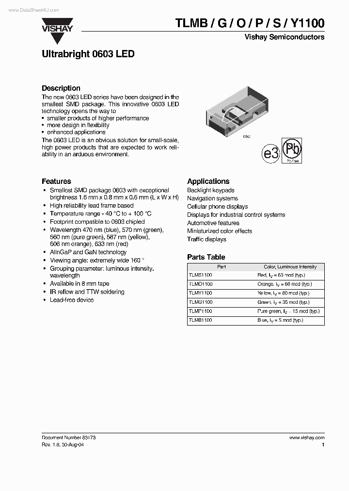 TLMB1100_923918.PDF Datasheet