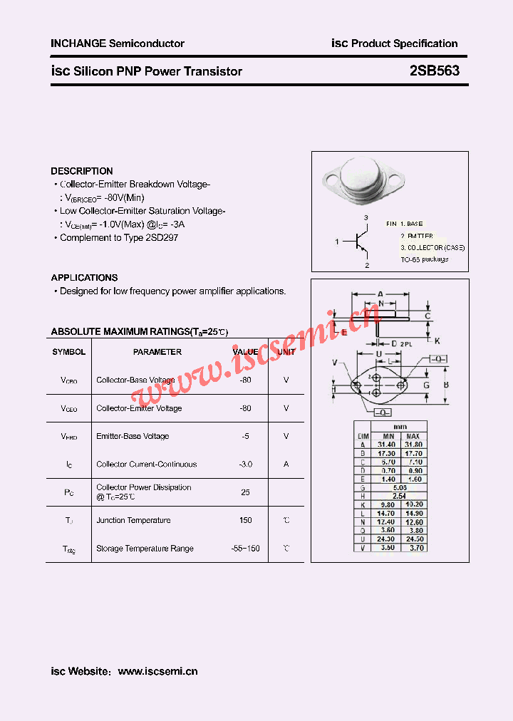 2SB563_1236475.PDF Datasheet