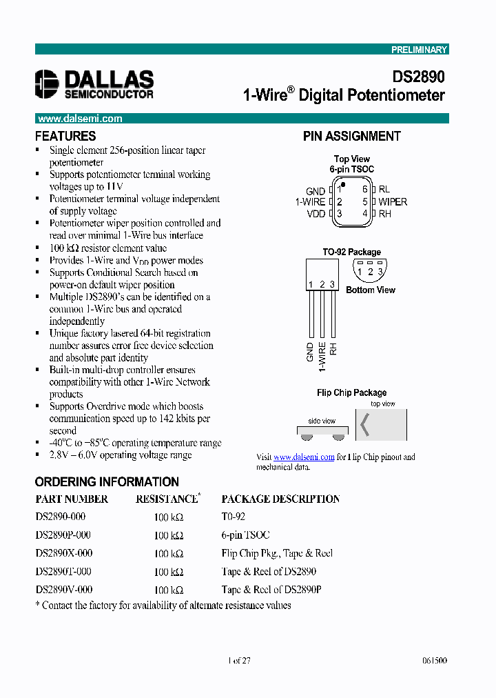 DS2890T-000_749093.PDF Datasheet Download --- IC-ON-LINE
