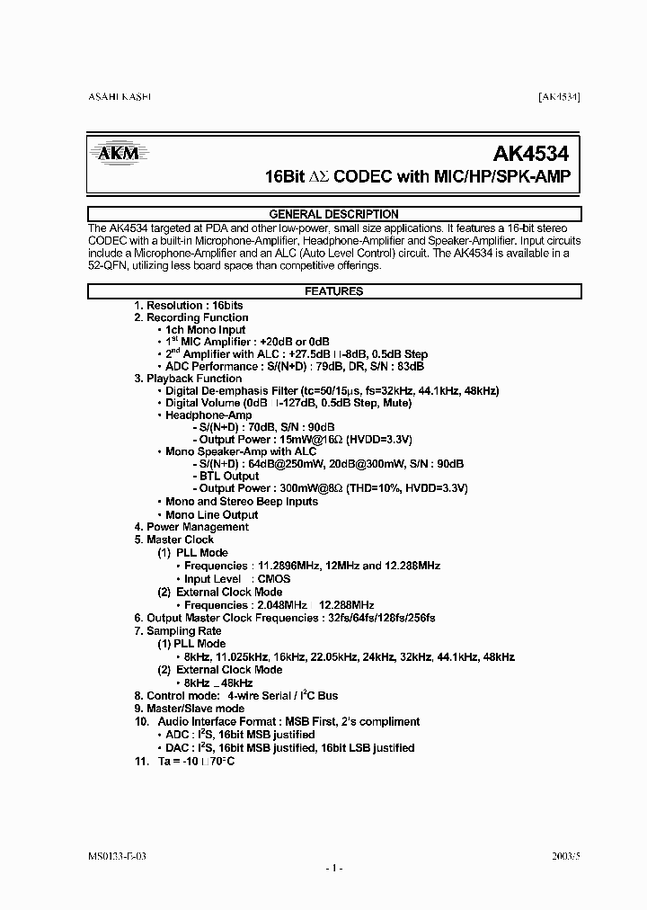 AK4534_749887.PDF Datasheet