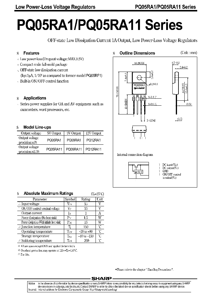PQXXRA11SERIES_753931.PDF Datasheet