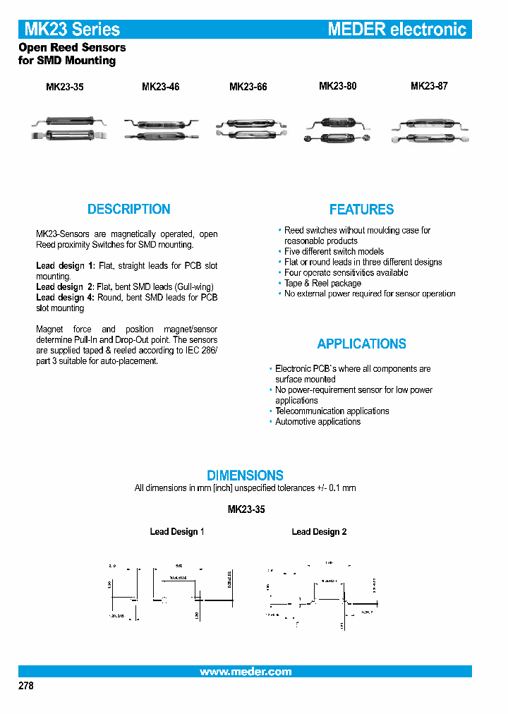 MK23-80-E-2_1268144.PDF Datasheet Download --- IC-ON-LINE