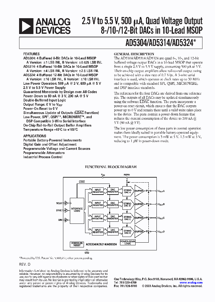 AD5304ARM_1272541.PDF Datasheet