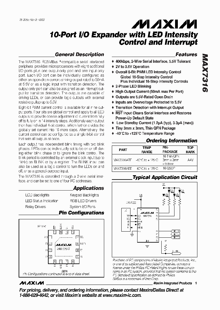 MAX7316_1275642.PDF Datasheet