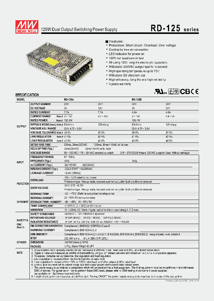 RD-125-4812_1275206.PDF Datasheet Download --- IC-ON-LINE