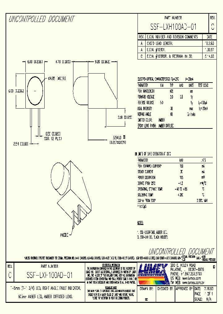 SSF-LXH100AD-01_766229.PDF Datasheet