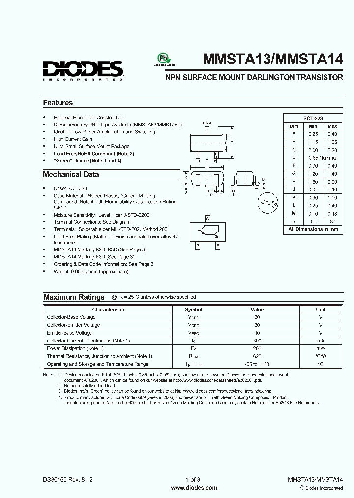 MMSTA13-7-F_774618.PDF Datasheet