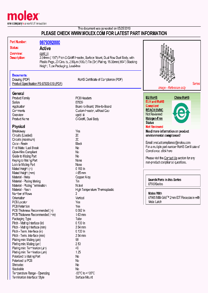 87939-2000_1313472.PDF Datasheet