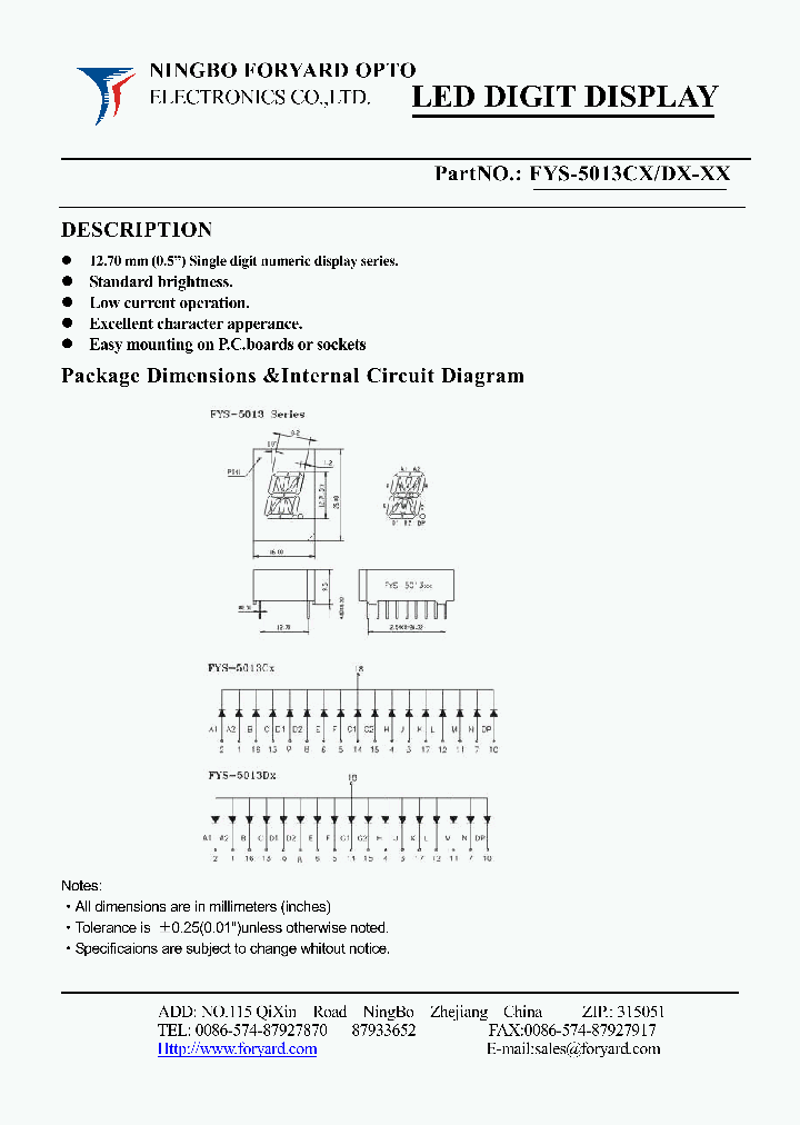 FYS-5013C-0_1315060.PDF Datasheet