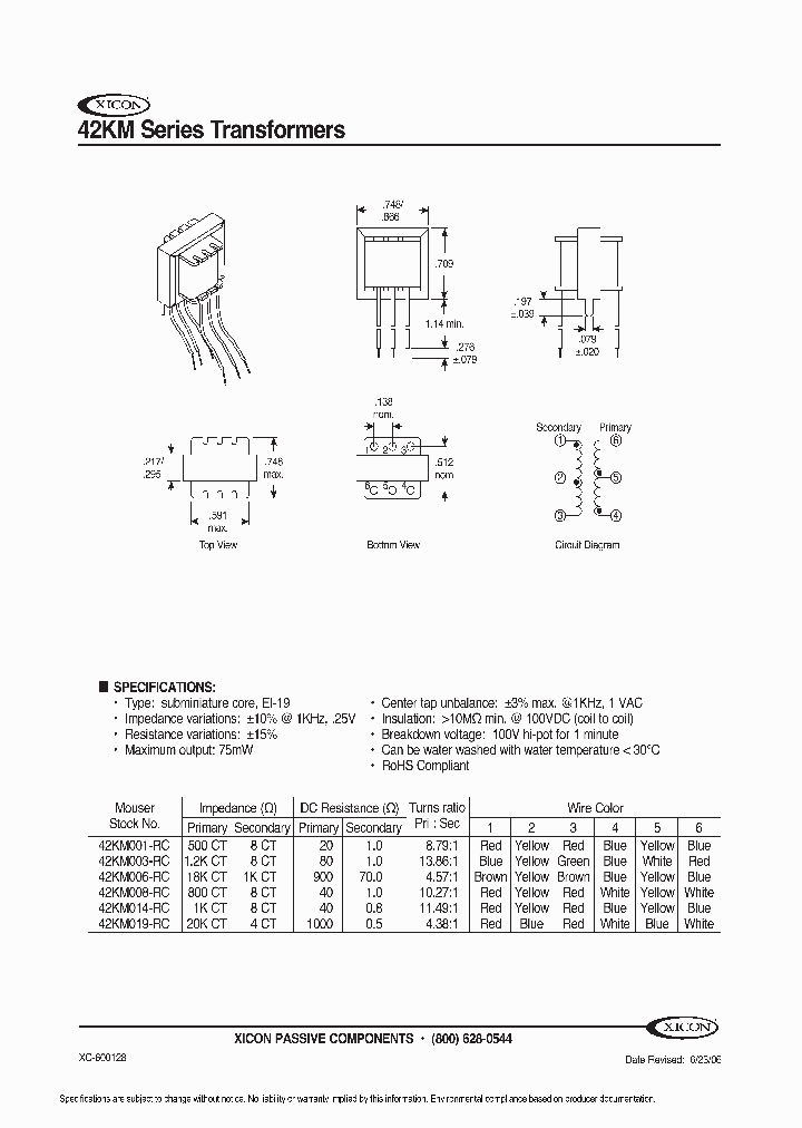 42KM001-RC_780867.PDF Datasheet