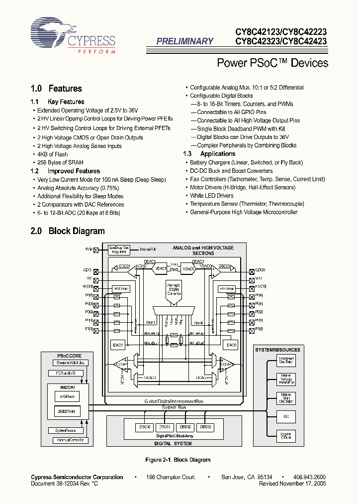 CY8C42223-24SXI_1325601.PDF Datasheet