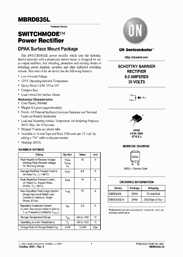 MBRD835L-D_1324828.PDF Datasheet