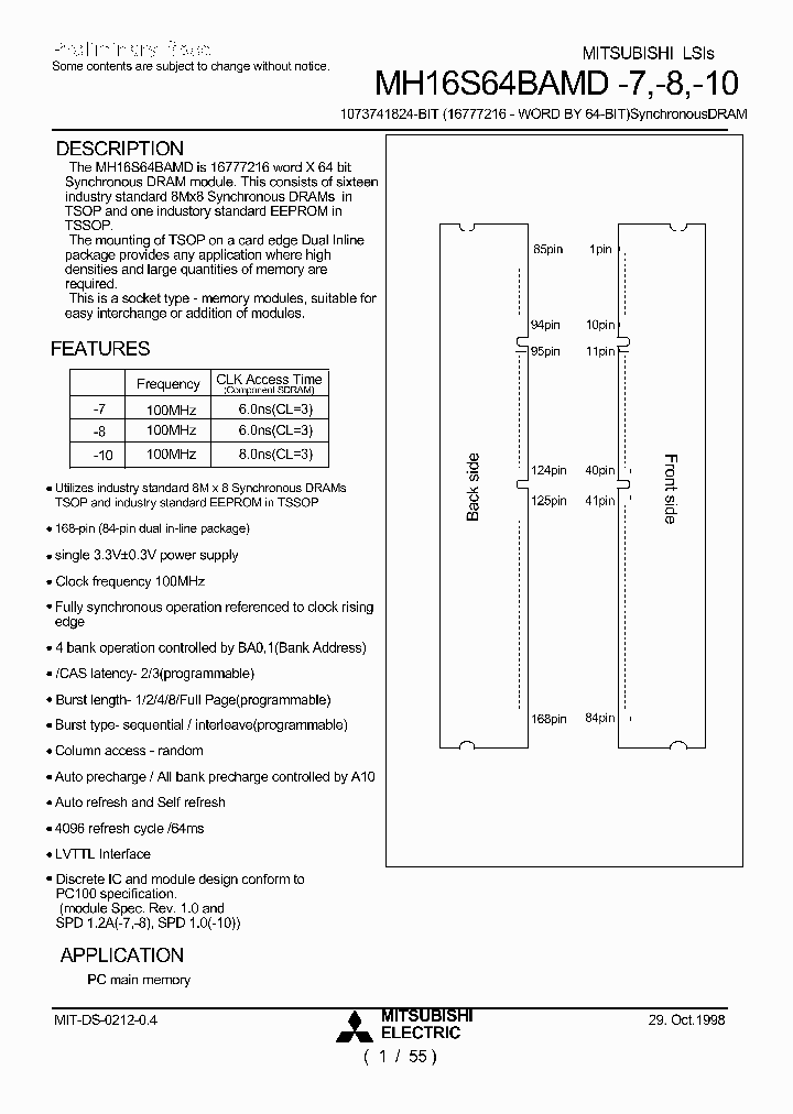 MH16S64BAMD-8_1325181.PDF Datasheet