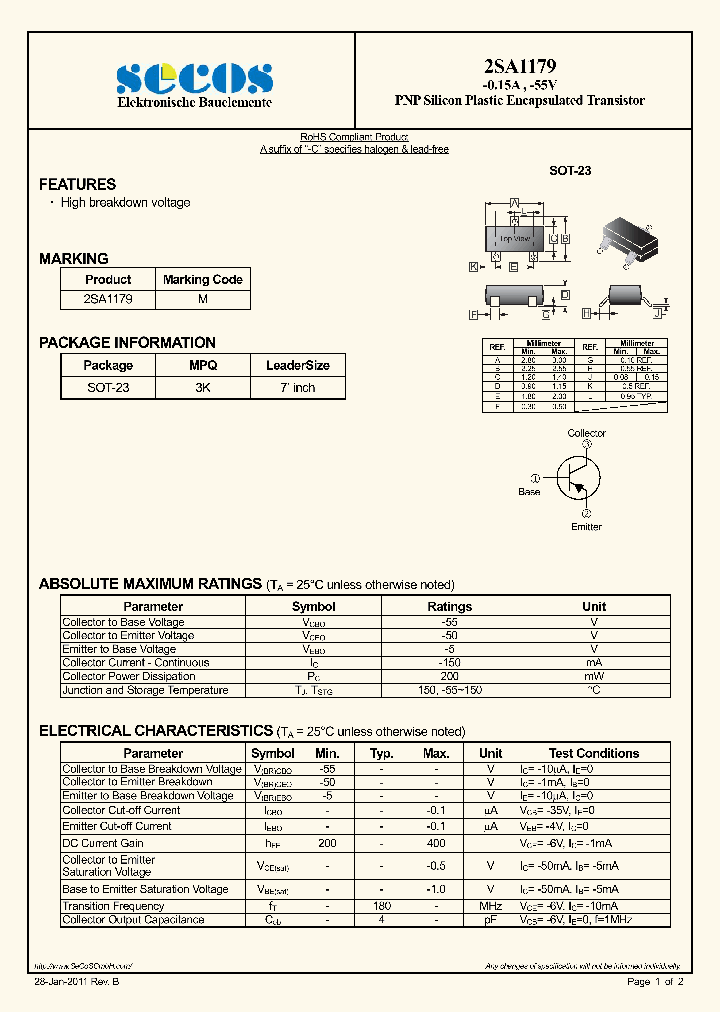 2SA1179_1364285.PDF Datasheet