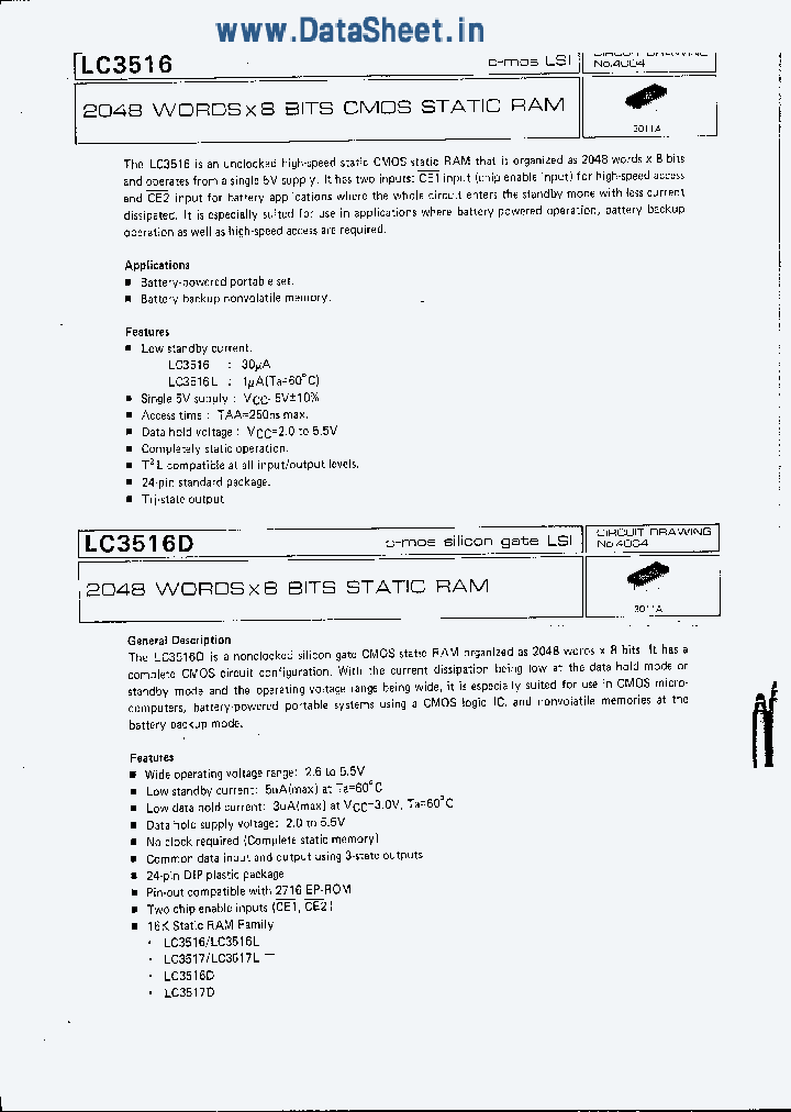 LC3516D_935314.PDF Datasheet