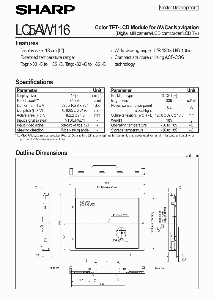 LQ5AW116_1398627.PDF Datasheet