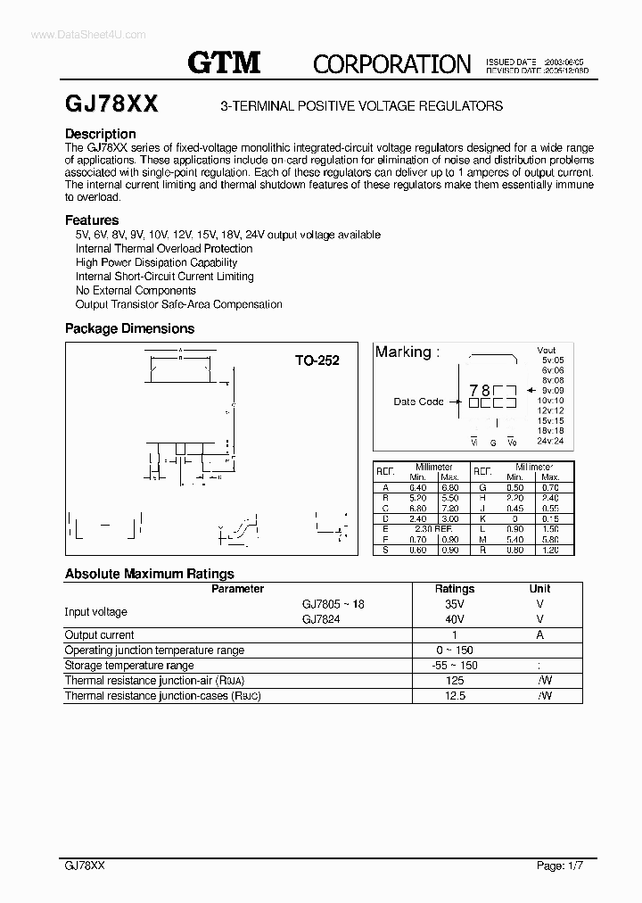 GJ7812_1200015.PDF Datasheet