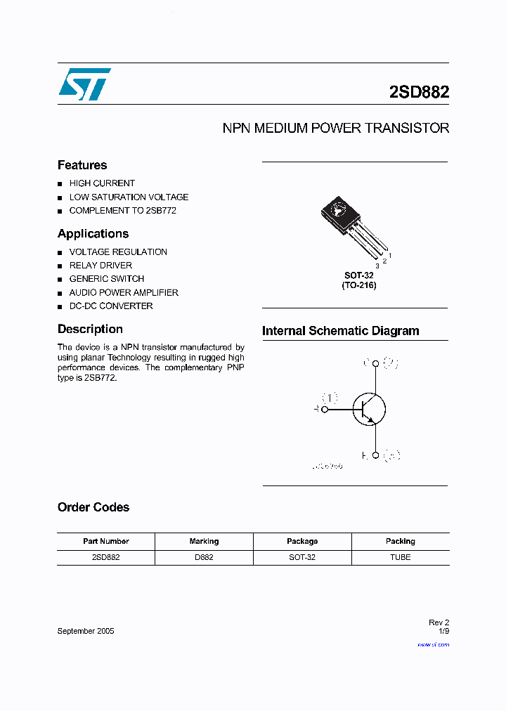 D882 Transistor Datasheet Pinout Applications Video F vrogue.co