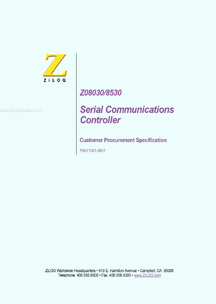 Z08530_1223279.PDF Datasheet