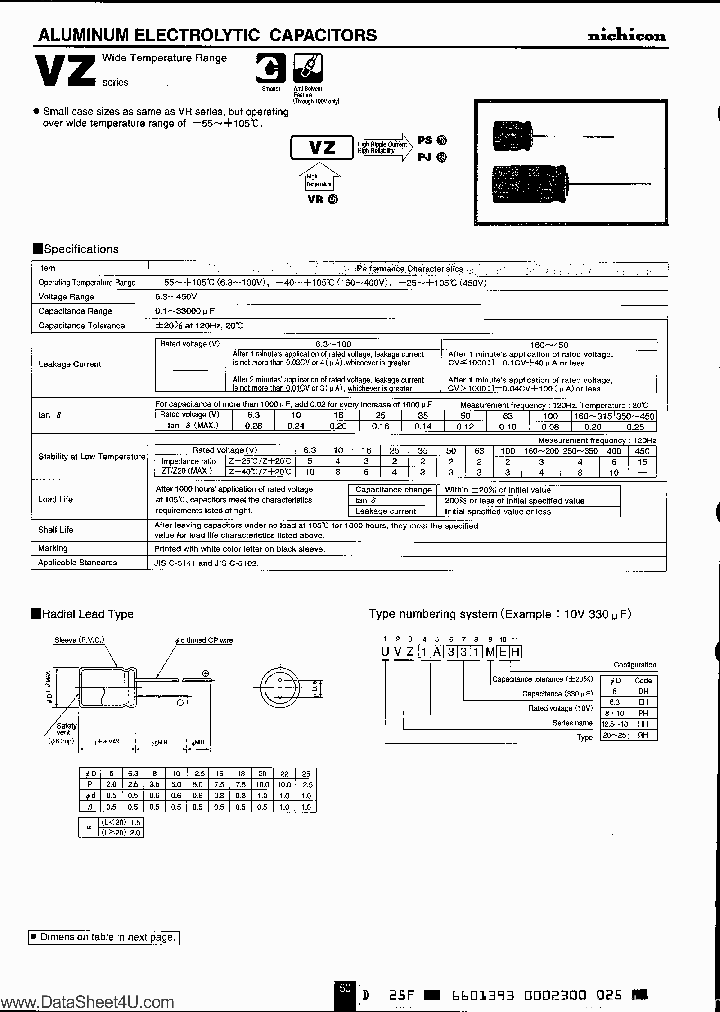 UVZ1XXXX_1226273.PDF Datasheet