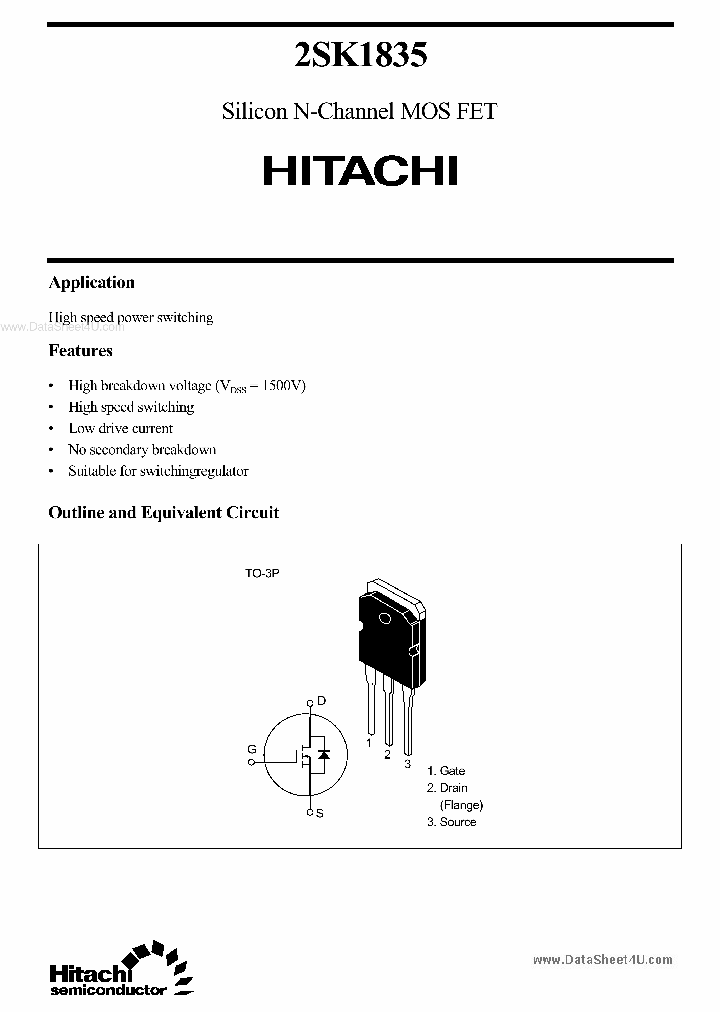 K1835_1230554.PDF Datasheet