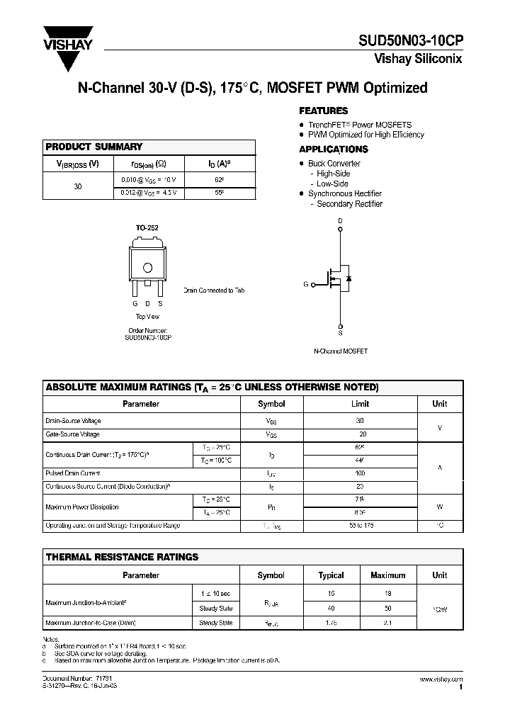 SUD50N03-10CP_1404598.PDF Datasheet