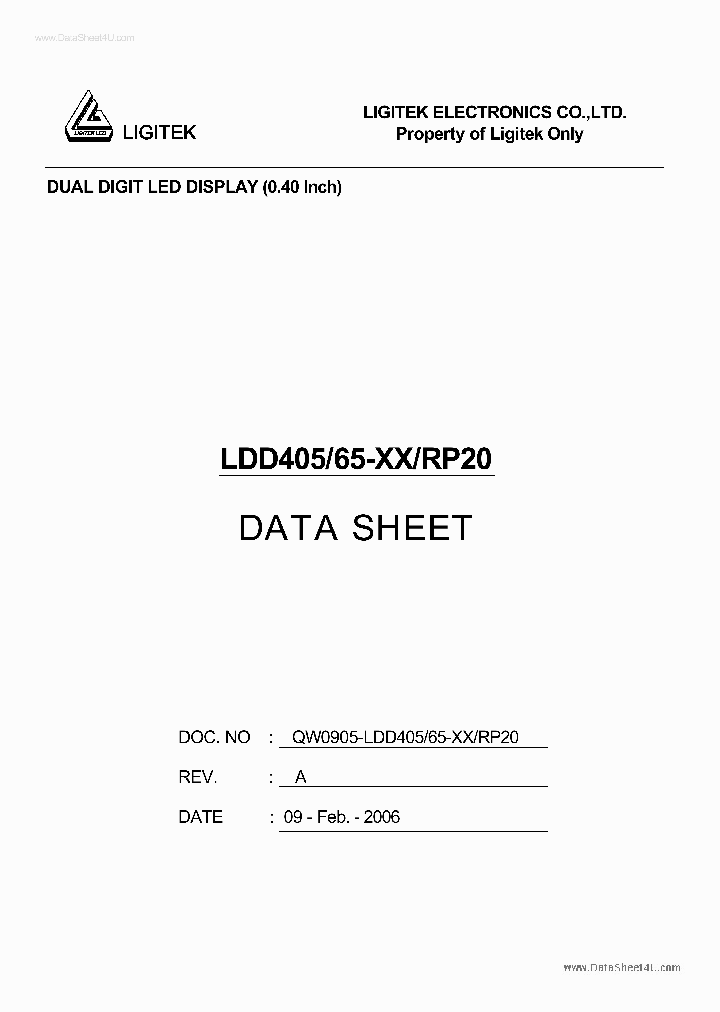 LDD40565-XX-PF_1232663.PDF Datasheet