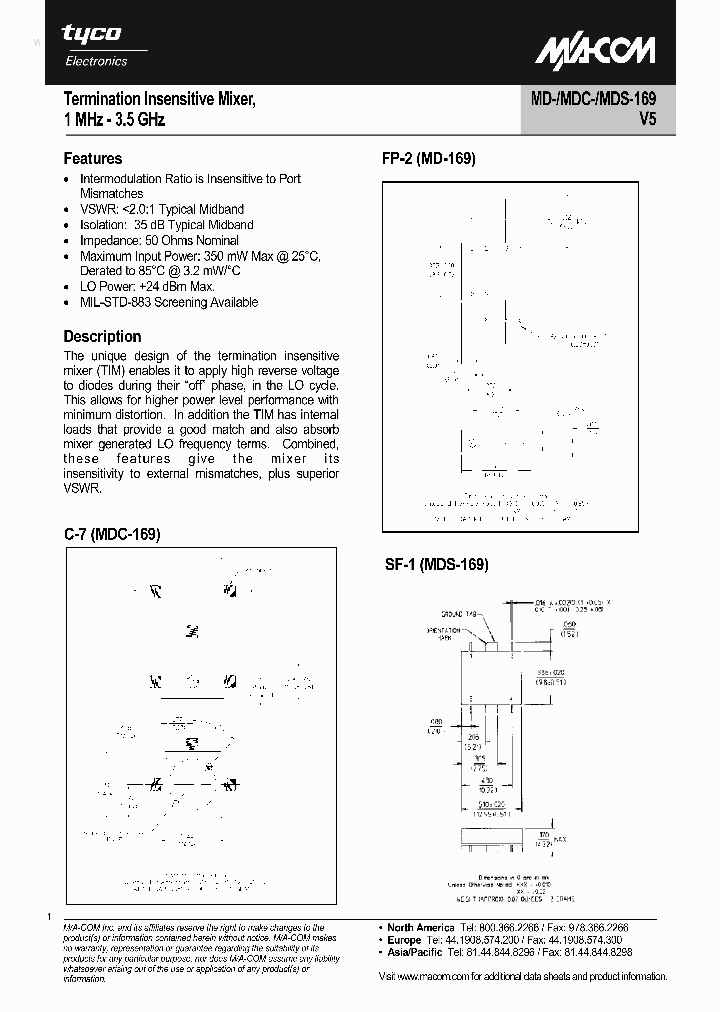 MDC-169SMA_1236902.PDF Datasheet